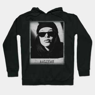 Aaliyah // Minimalist Fanart Tribute Hoodie